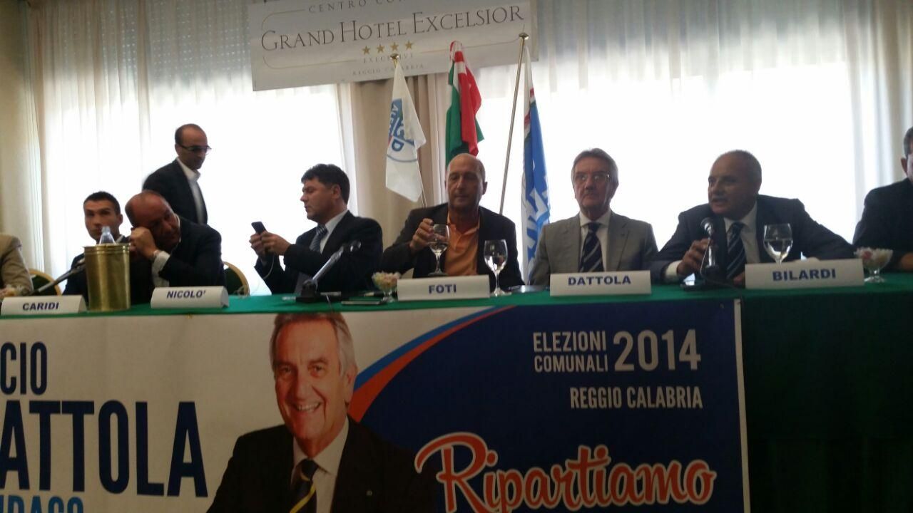 Dattola ricompatta il centrodestra reggino