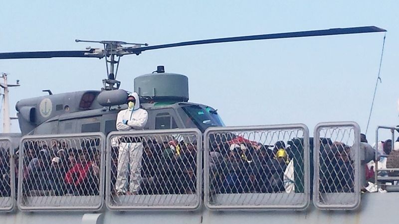 Sbarchi, 677 migranti arrivati a Reggio Calabria