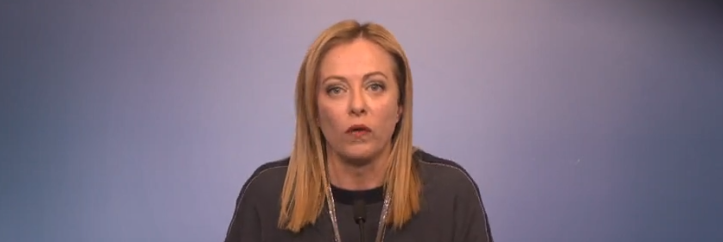 Meloni cita Garibaldi: «Qui si fa l’Italia o si muore»