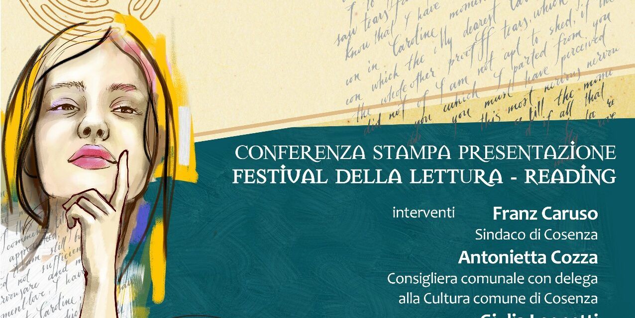 Torna il Festival della Lettura “Reading”, domani la presentazione a Cosenza