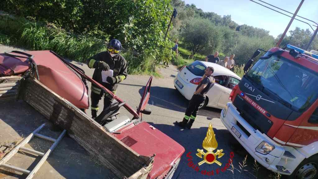 Scontro nel Reggino, gravi due persone
