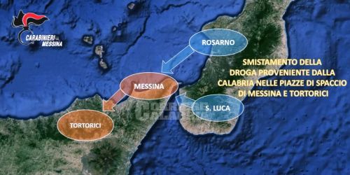 droga messina calabria cocaina