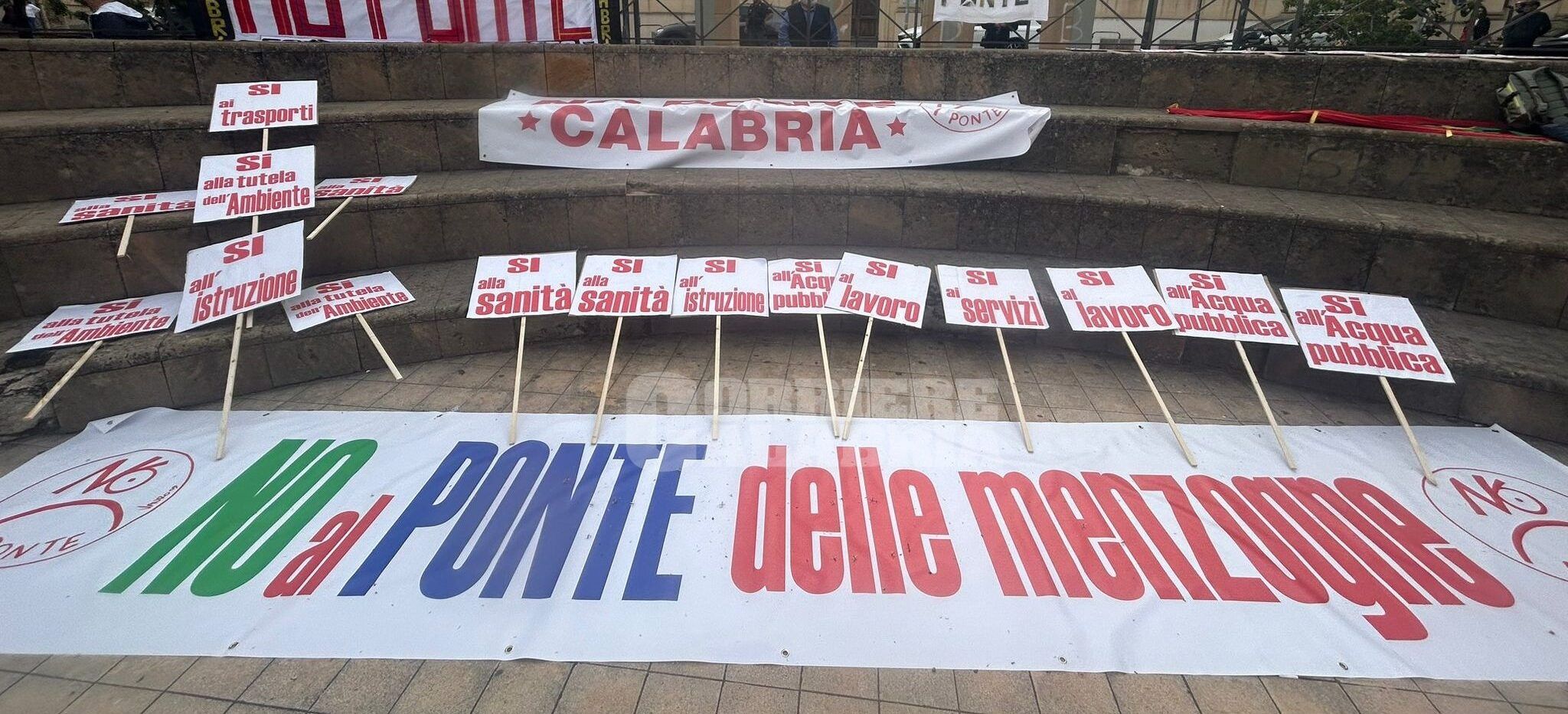 No Ponte Calabria: «Sottratte risorse vitali per un’opera che non vedremo mai»