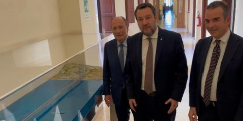 Ponte sullo Stretto, vertice Salvini-Occhiuto-Schifani al ministero