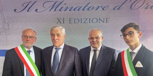 Minatore d’Oro Tajani