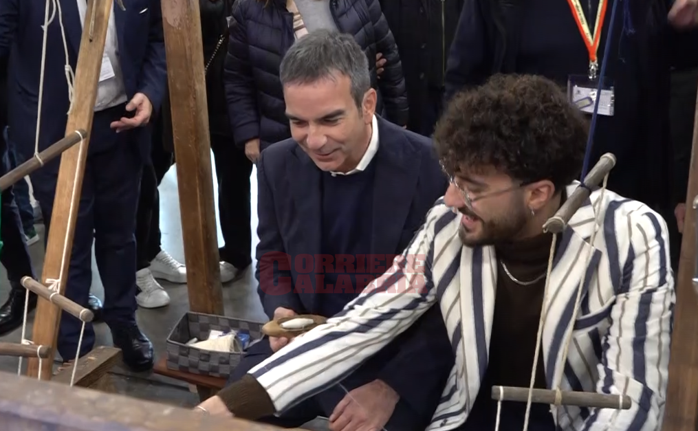 Occhiuto: «Tanti giovani artigiani calabresi bravi ad innovare preservando la tradizione» – VIDEO