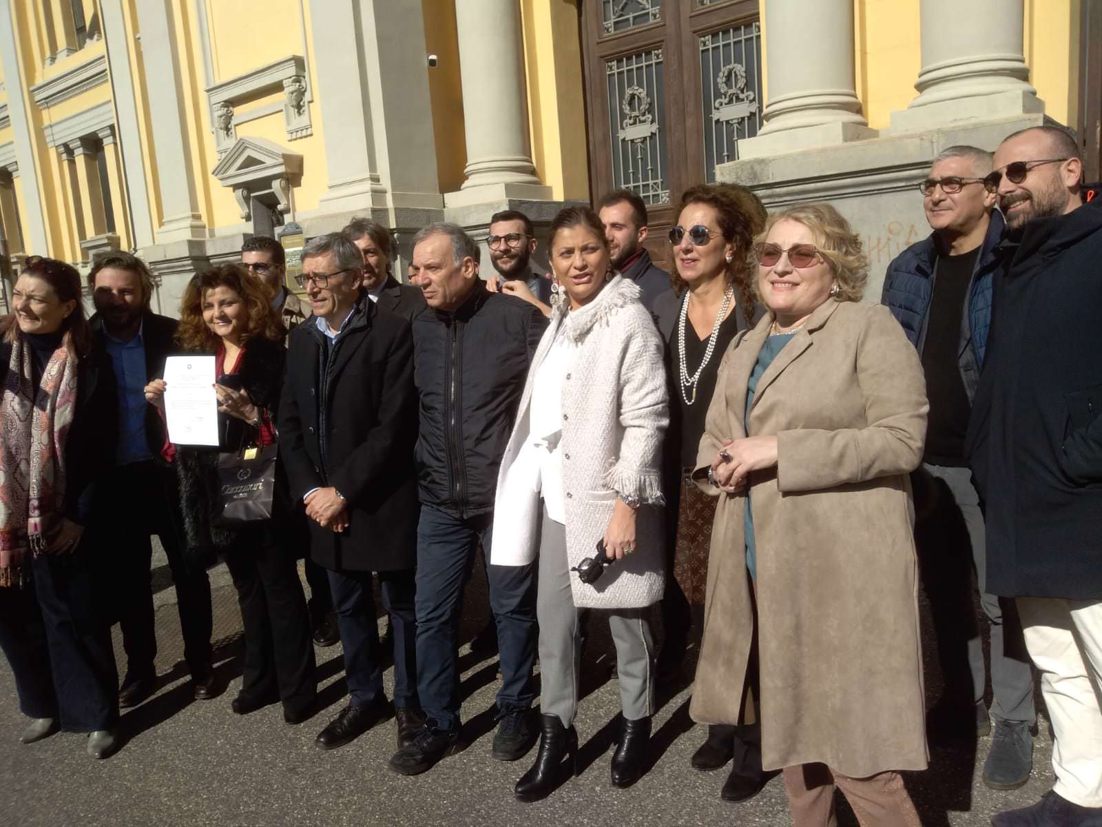 Per Santelli il giorno della proclamazione. «Emozionata, stanotte non ho dormito» – VIDEO