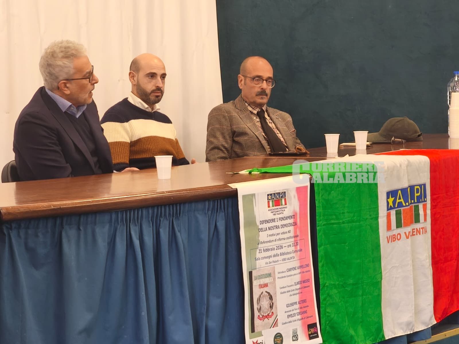 Referendum giustizia, a Vibo Valentia incontro per il No: «Riforma inutile e dannosa»