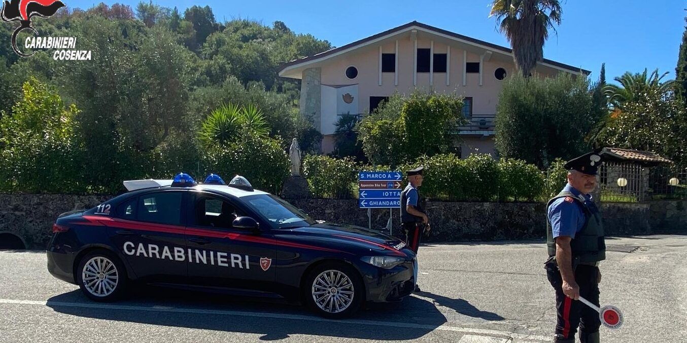 San Marco Argentano, controlli a tappeto dei carabinieri: un arresto, sequestrate sostanze stupefacenti