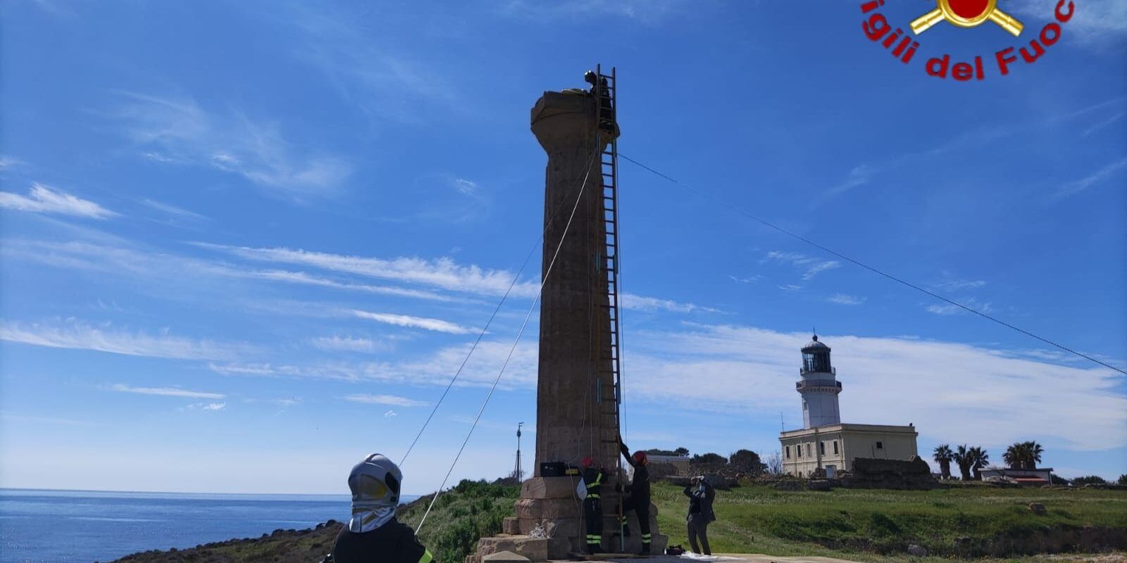 La colonna di Hera Lacina sotto osservazione