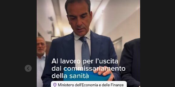 Il “day after” di Occhiuto. Al Mef per l’uscita dal commissariamento della sanità