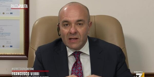 Naufragio di Cutro, l’avvocato dei parenti delle vittime Verri: «Enorme sottovalutazione»