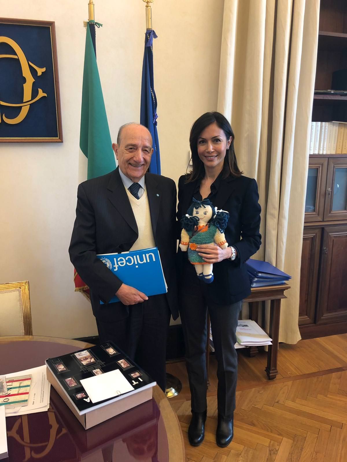 Unicef, alla Camera incontro tra Samengo e Carfagna