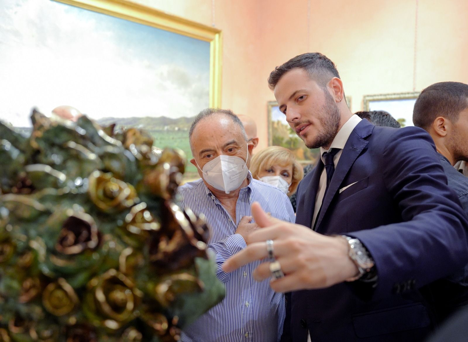 La mostra di Antonio Affidato promuove il convegno “Cultura e legalità nell’arte”