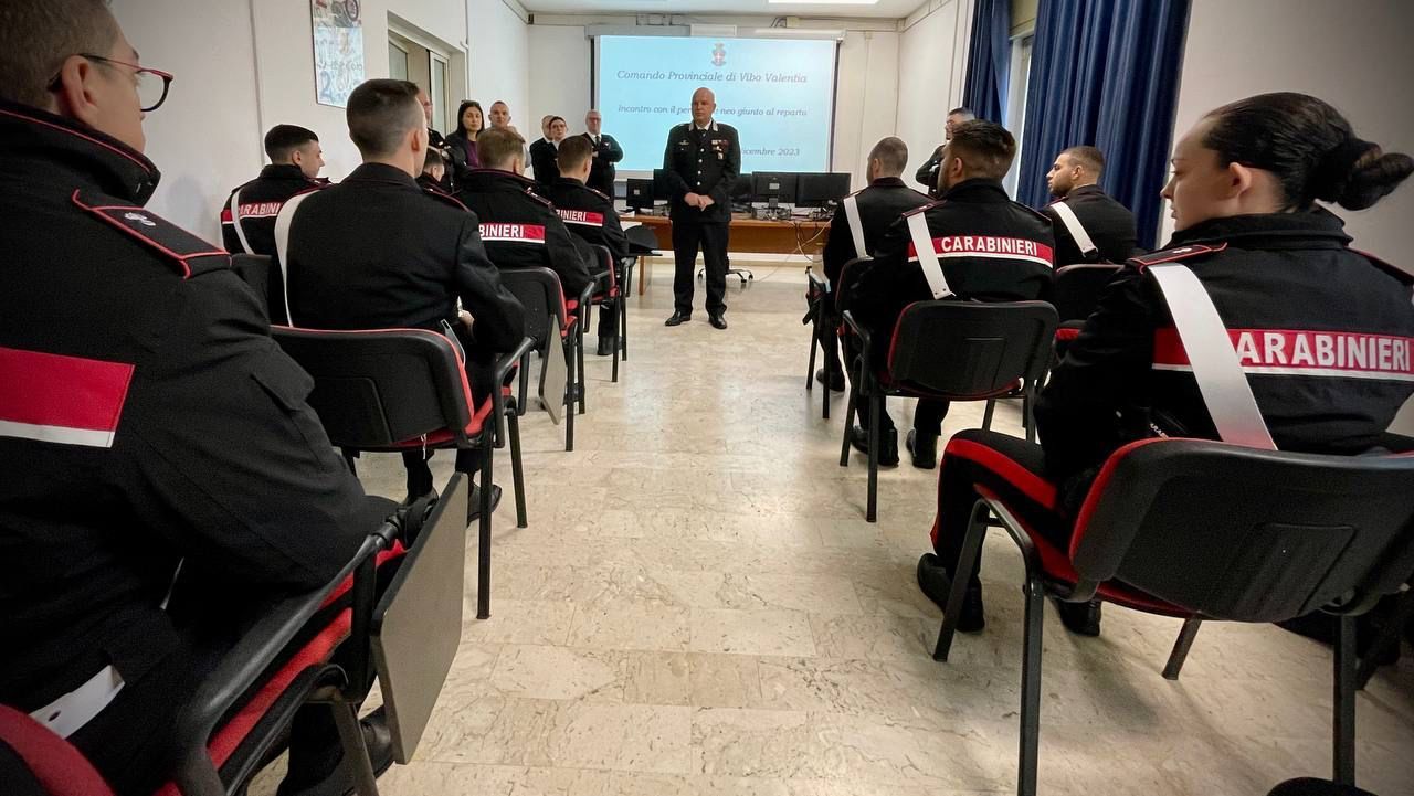 Vibo Valentia, 16 nuovi carabinieri per rafforzare il Comando provinciale – FOTO