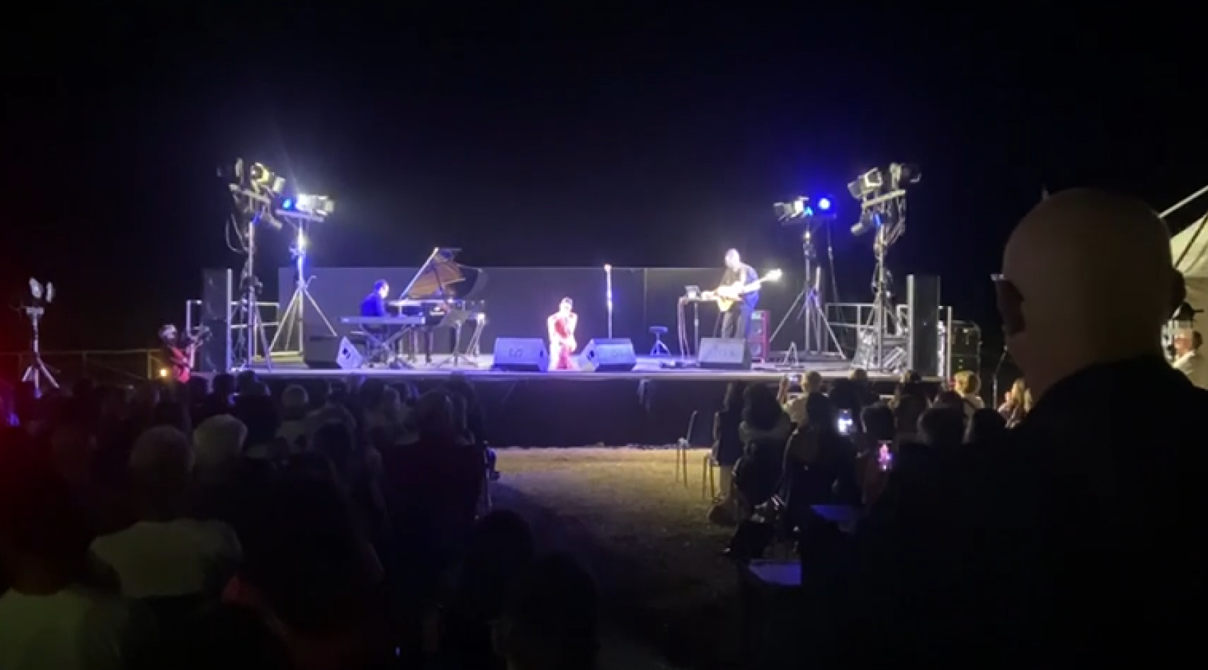 Alla Villa Romana di Casignana una notte magica con Simona Molinari – VIDEO