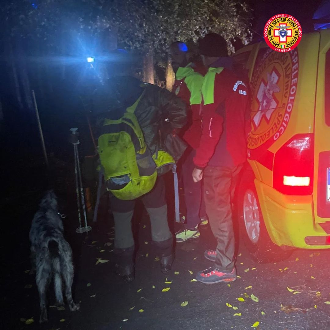 Salvati dal Soccorso alpino due cacciatori dispersi nel cuore della Sila Grande