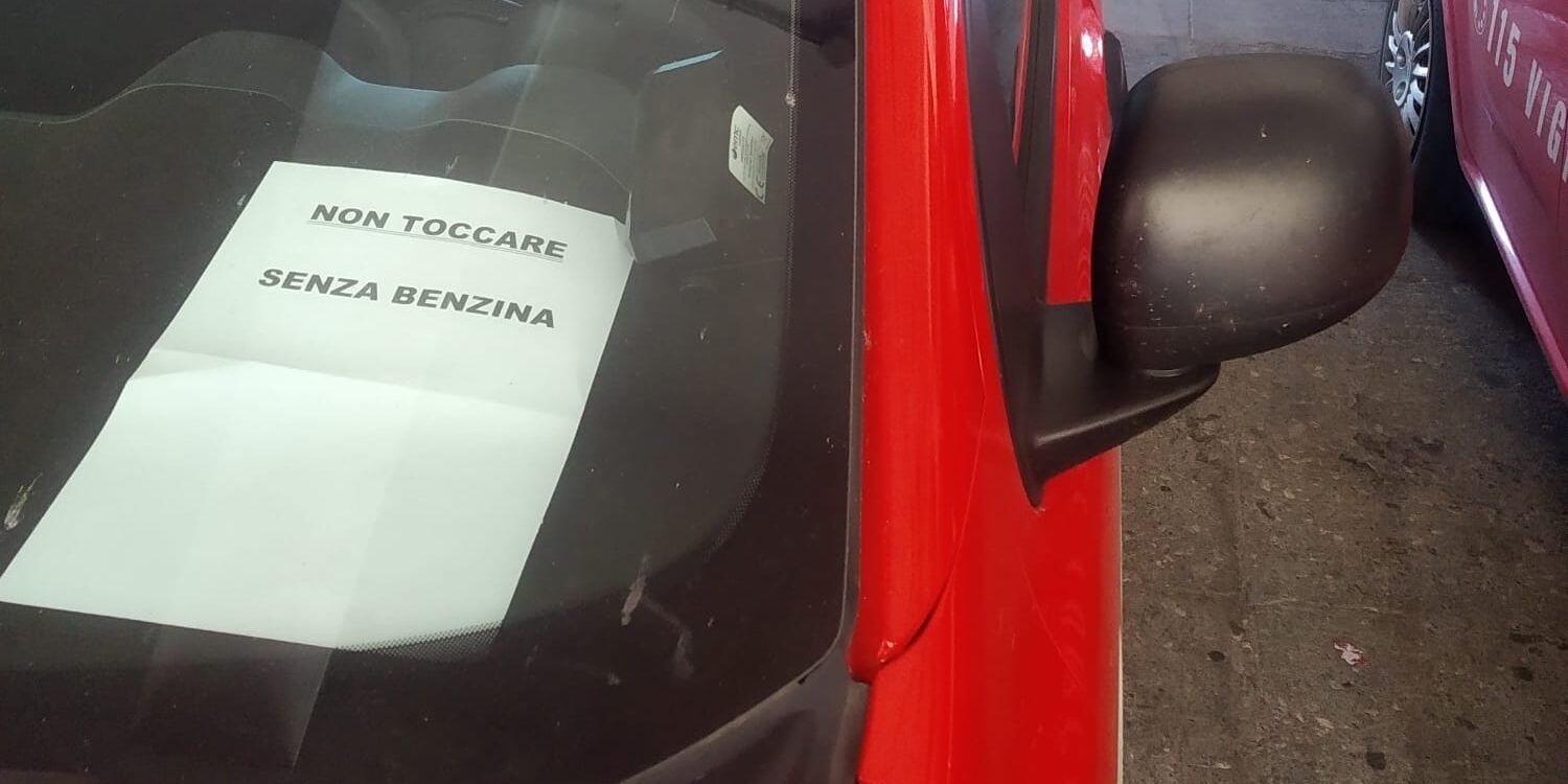 Usb Vigili del Fuoco Calabria: «Mezzi fermi e senza carburante»