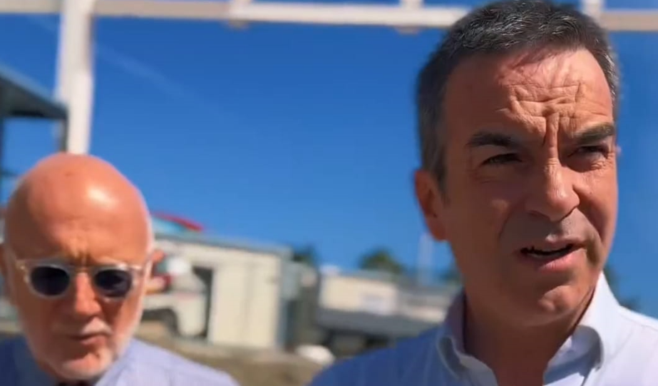 Occhiuto sul cantiere del nuovo aeroporto di Lamezia: «Biglietto da visita della Regione» – VIDEO