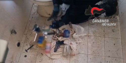 armi clandestine cocaina vibonese francica