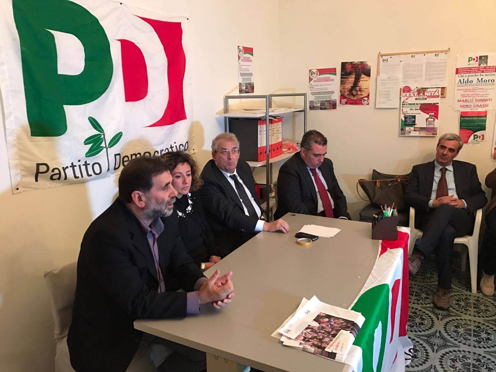 Siderno, il Pd si stringe attorno a Fragomeni