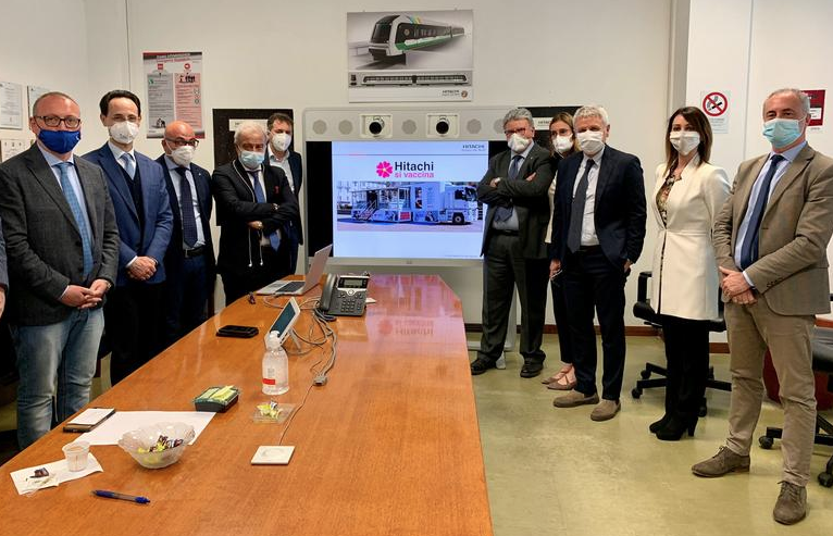Covid, Hitachi presenta il piano di vaccinazione dei dipendenti