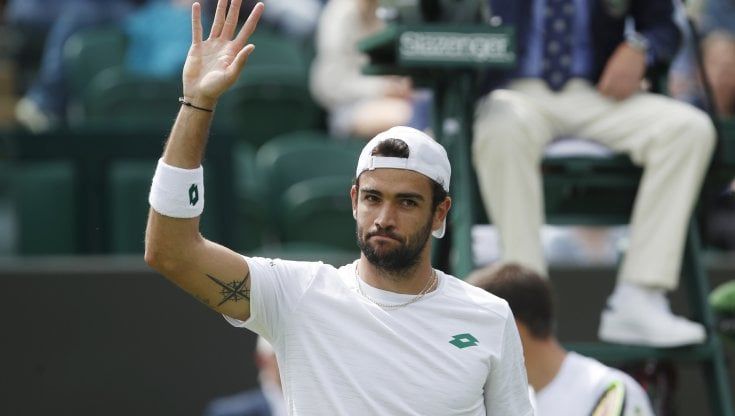 Infortunio per Matteo Berrettini, salterà le Olimpiadi di Tokyo