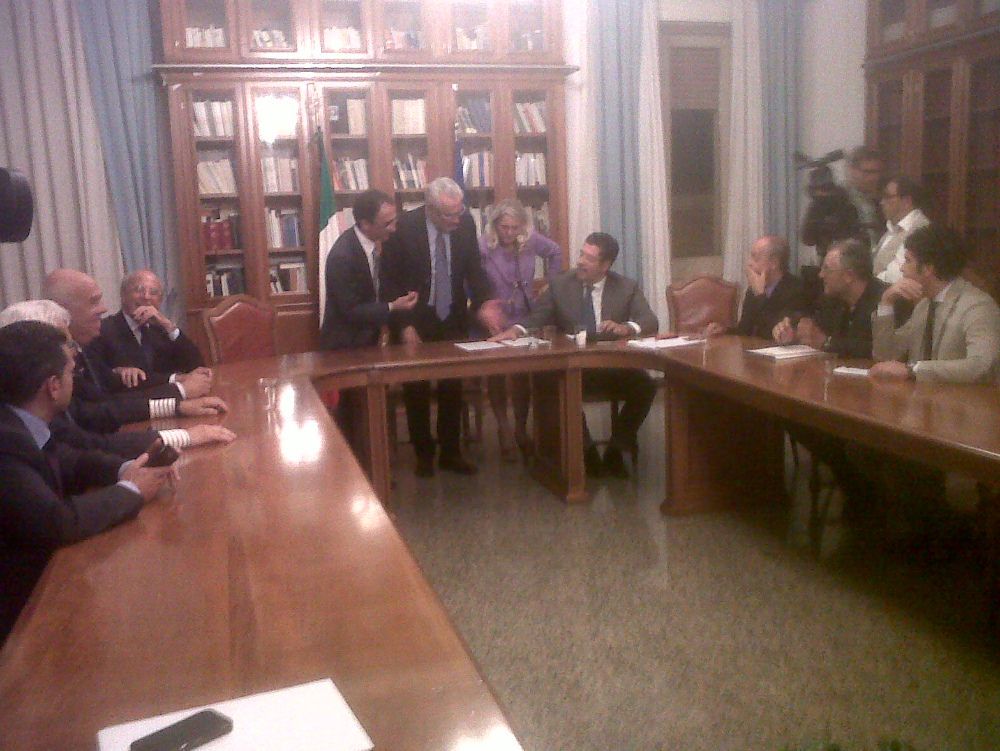 Campanella, l`accordo dopo la tensione