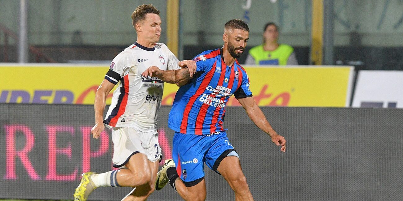 Il Crotone saluta la Coppia Italia, sconfitto ai rigori dal Catania di Mimmo Toscano