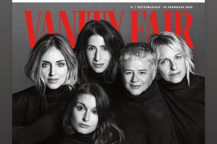 Chiara Ferragni e le operatrici di D.i.Re sulla copertina di “Vanity Fair”