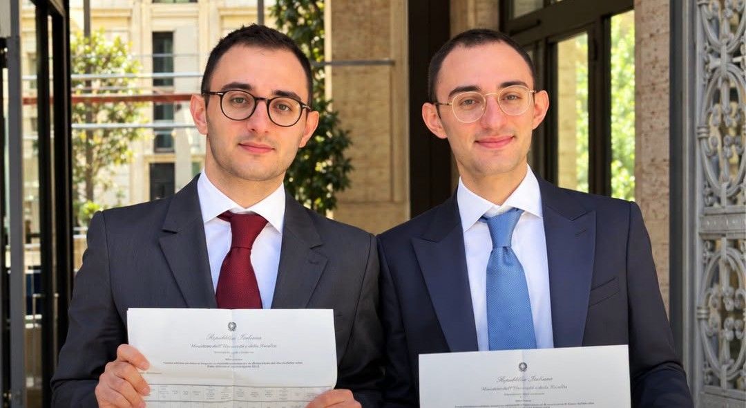 Varapodio, due gemelli tra i magistrati più giovani d’Italia