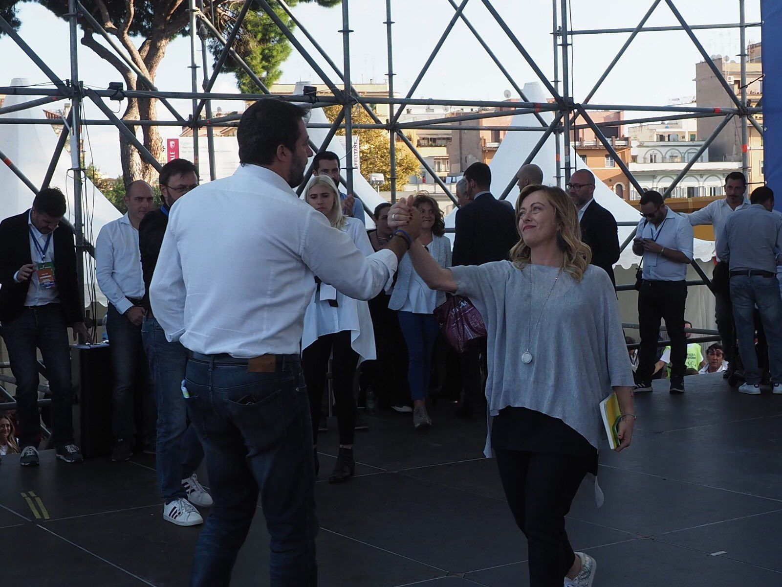 Zingaretti, Cesa, Salvini e Meloni: i big in Calabria per le Regionali