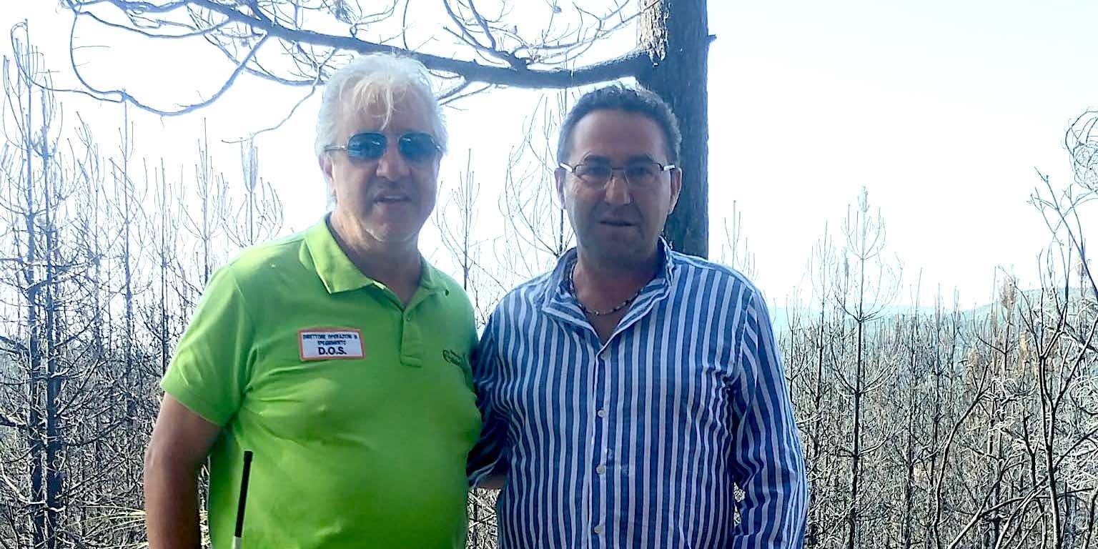 Emergenza incendi a San Giovanni in Fiore, Calabria Verde in campo per difendere la Sila