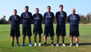 Crotone, il ritiro entra nel vivo: ecco lo staff di Leandro Greco