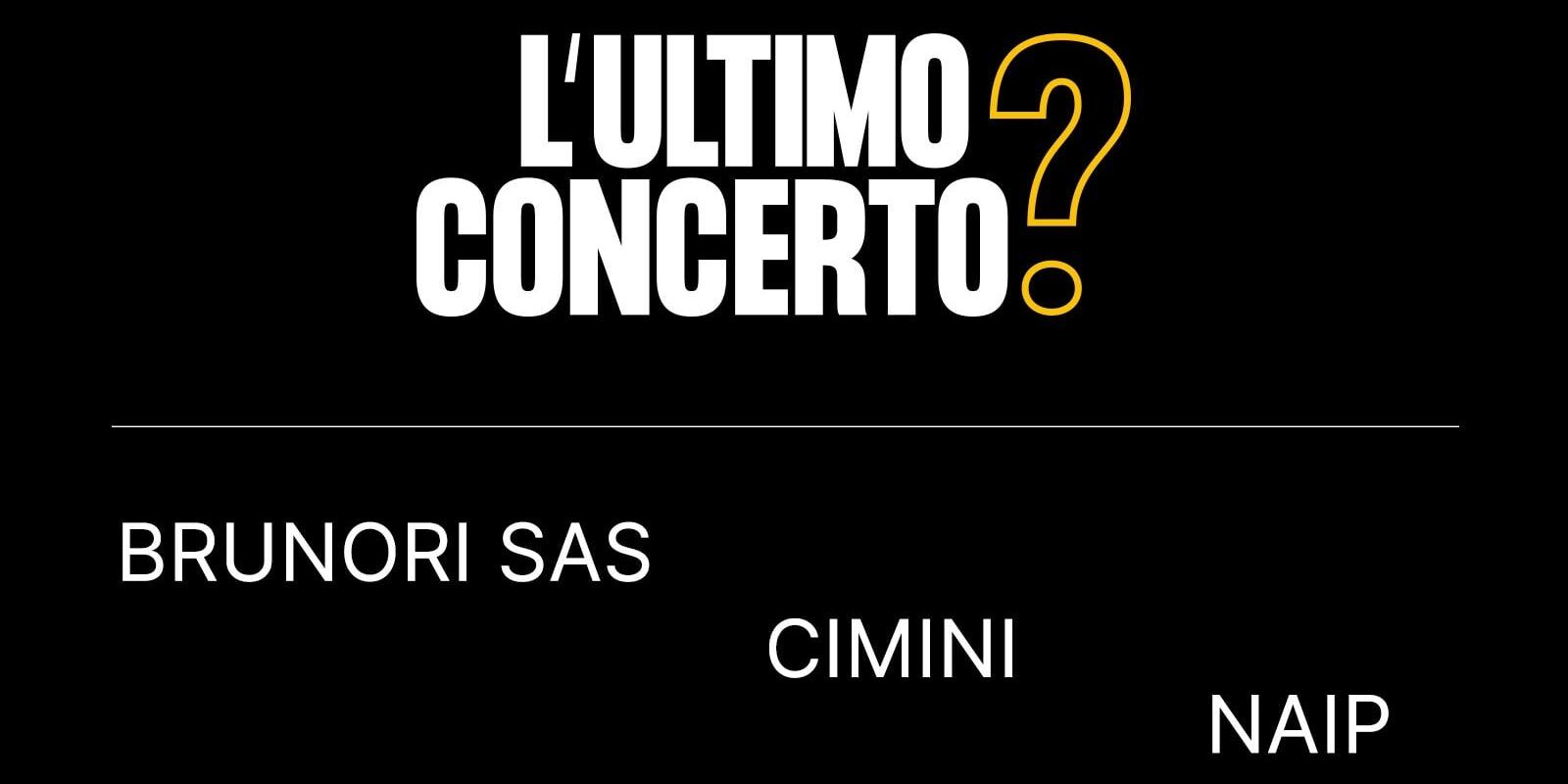 Sul palco del Mood Social Club Brunori Sas, Cimini e Naip