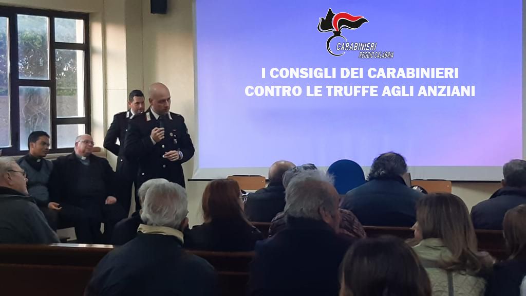 La campagna (e i consigli) dei carabinieri contro le truffe agli anziani