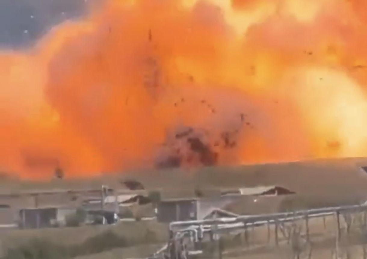 Forte esplosione in uno stabilimento di munizioni a Colleferro – VIDEO