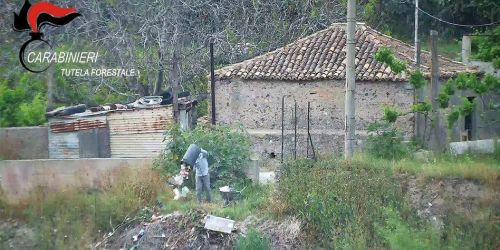 abbandono rifiuti torrente sant'agata