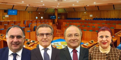 consiglieri regionali muti Raso Afflitto Iacucci Mannarino