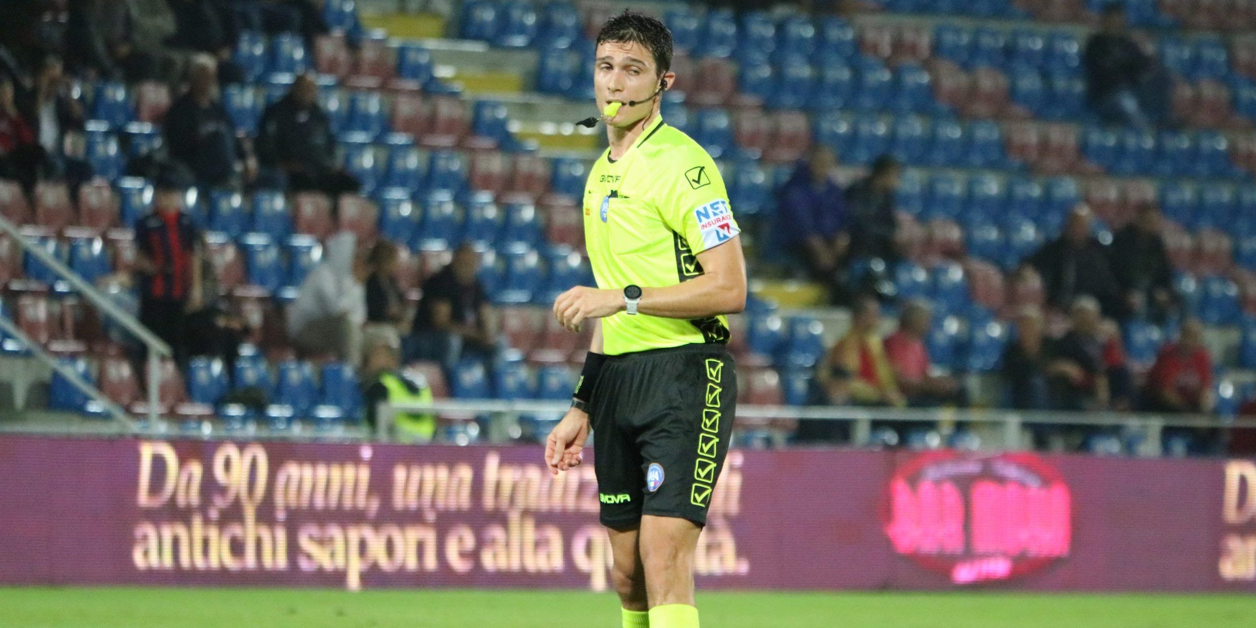 Catanzaro, Turrini arbitrerà la sfida contro la Reggiana di Dionigi