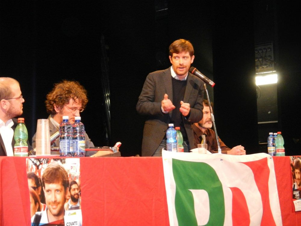 Salta l`iniziativa del Pd con Civati