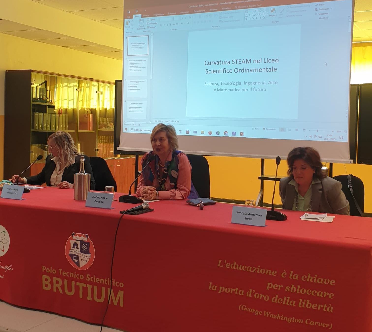 Cosenza, inaugurata la nuova curvatura Steam al liceo scientifico “Fermi” polo tecnico Brutium