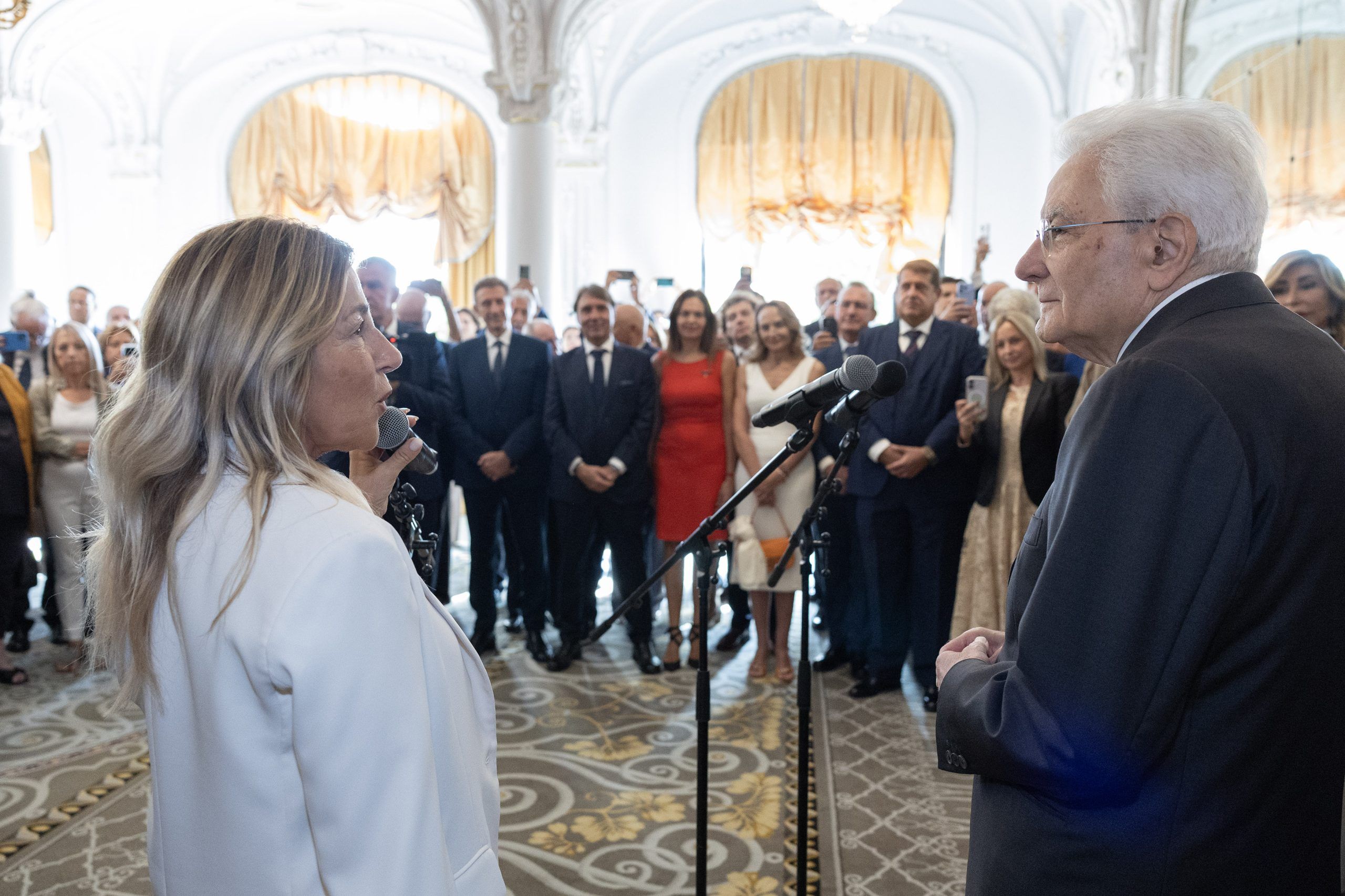 Mattarella a Monaco incontra gli italiani