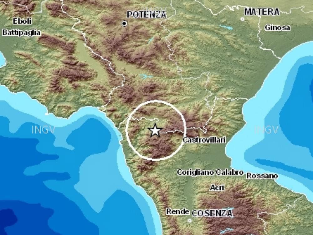 La terra trema sul Pollino