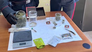 Marijuana nascosta in auto e coltivata in casa, uomo denunciato a Squillace