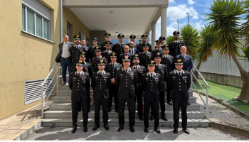 Il generale Pellegrino in visita al Gruppo Carabinieri di Lamezia Terme