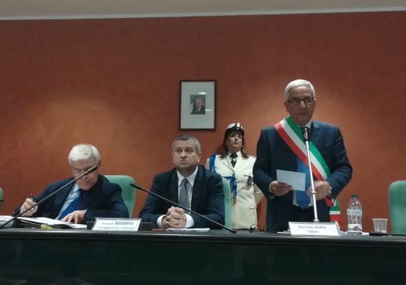 Parte il Manna bis, varata la giunta e nominato il presidente del consiglio comunale