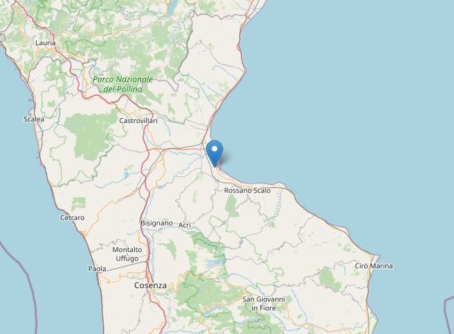 Sciame sismico a Corigliano, due scosse scuotono la cittadina