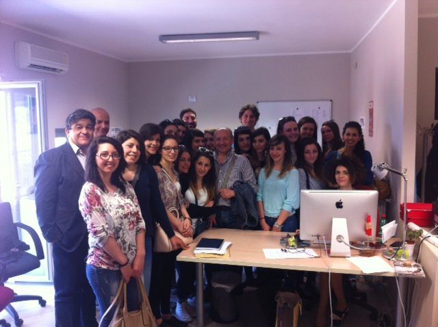 Gli studenti dell'“Einaudi” di Serra in visita al Corriere