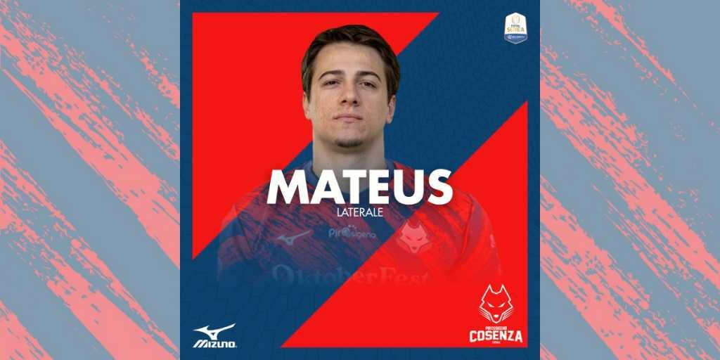 Colpo in entrata per la Pirossigeno Cosenza, preso Mateus Neuhaus Garcia